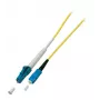 Skaidulinis optinis kabelis EFB Elektronik O0947.15 15 m LC SC I-V(ZN) H geltonas