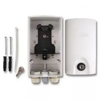 Skaidulinio optinio adapteris EFB Elektronik LOGON LFH015 LC/SC, pilkas, plastikinis korpusas, 103×93×185 mm