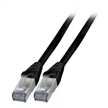 Tinklo kabelis EFB Elektronik K5538SW.20 RJ-45 Cat6a 20 m Juodas