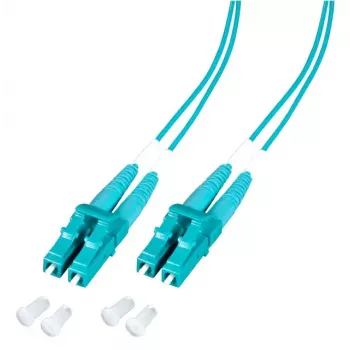 Šviesolaidinis kabelis EFB Elektronik O0312.2-1.2 LC OM3 2 m Turkis