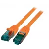 Tinklo kabelis EFB Elektronik MK6001.25O RJ-45 Cat6a 25 m Oranžinis