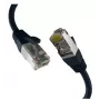 Tinklo kabelis M-Cab EC020200307 RJ-45 Cat8.1 10 m Juodas
