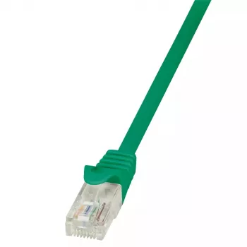 Tinklo kabelis LogiLink 1 m Cat.6 RJ-45 U/UTP žalias