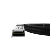 InfiniBand / šviesolaidinis kabelis BlueOptics Q28-4S28-DAC-1M-AT-BL 1m QSFP28 4xSFP28 Kištukas/Kištukas