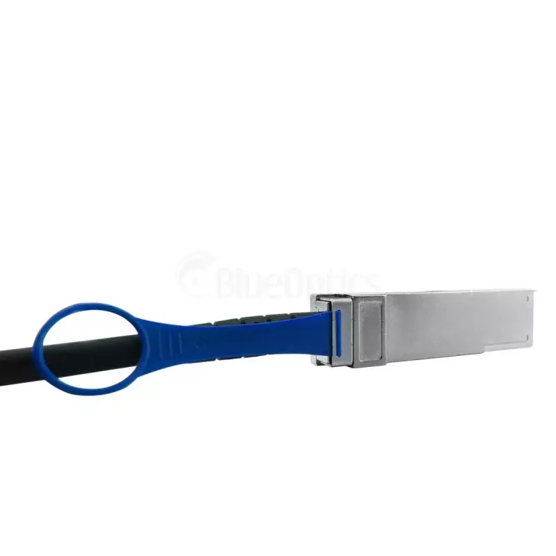 InfiniBand / šviesolaidinis kabelis BlueOptics Q28-4S28-DAC-1M-AT-BL 1m QSFP28 4xSFP28 Kištukas/Kištukas