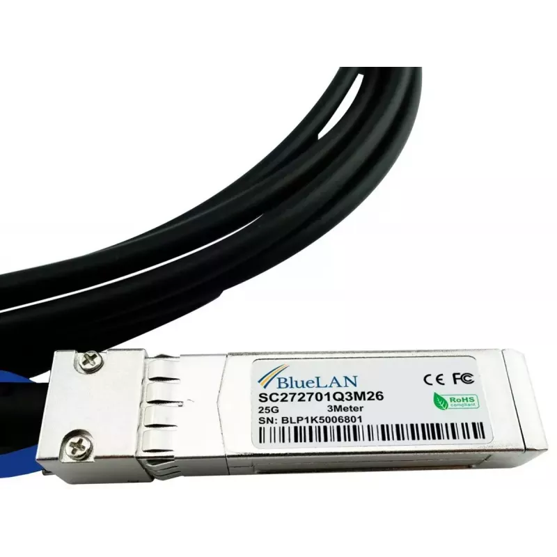 BlueOptics InfiniBand / šviesolaidinis kabelis 3 m SFP28 Kištukas / Kištukas 470-ACEV-BL