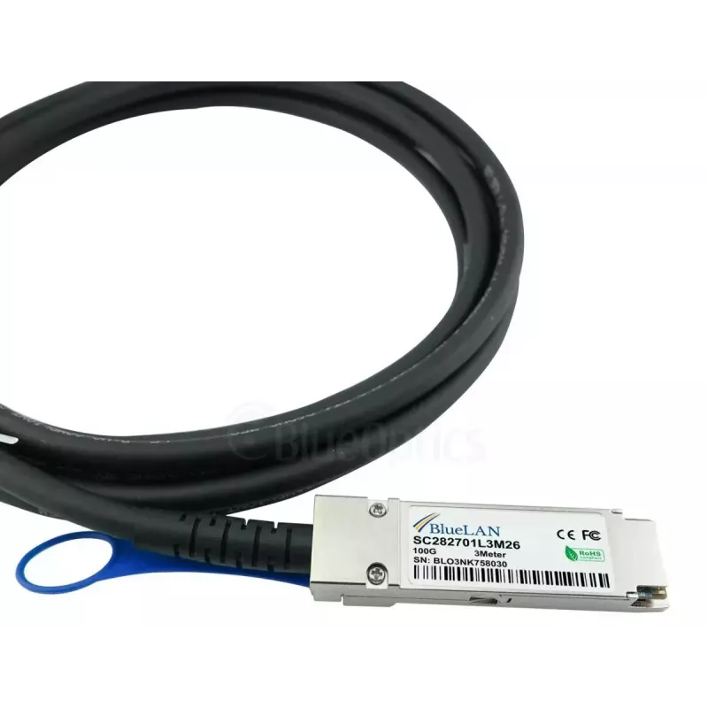 Laidas BlueOptics YFNDD-BL QSFP28 4xSFP28 InfiniBand 2 m Oranžinis