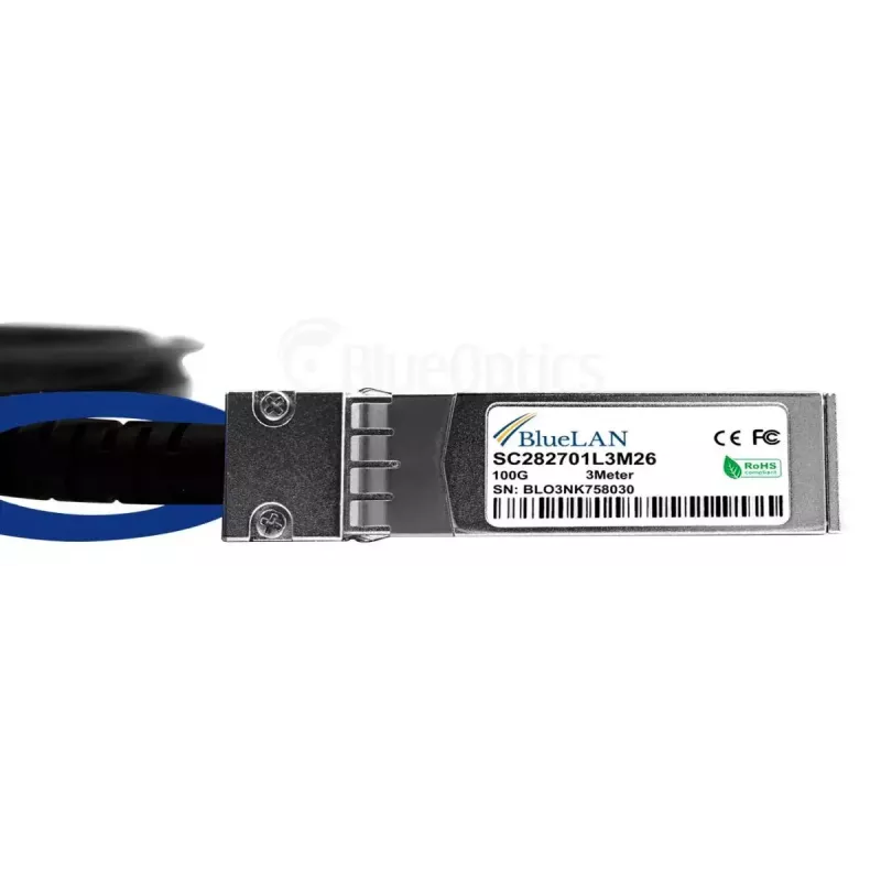 Laidas BlueOptics YFNDD-BL QSFP28 4xSFP28 InfiniBand 2 m Oranžinis