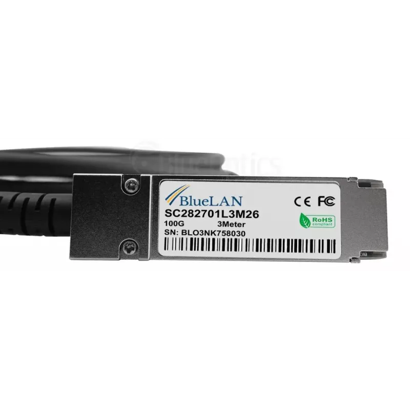 Laidas BlueOptics YFNDD-BL QSFP28 4xSFP28 InfiniBand 2 m Oranžinis