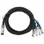 Laidas BlueOptics YFNDD-BL QSFP28 4xSFP28 InfiniBand 2 m Oranžinis