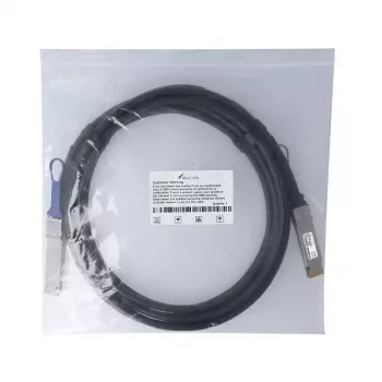 BlueOptics QDD-400-CU1M-BL InfiniBand / šviesolaidinis kabelis 1 m QSFP-DD vyriškas / vyriškas