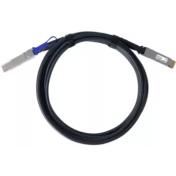 BlueOptics QDD-400-CU2M-BL InfiniBand šviesolaidinis kabelis 2 m QSFP-DD juodas