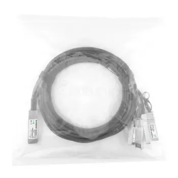 BlueOptics DAC-Q28-4S28-25G-2M-BL QSFP28 4xSFP28 InfiniBand 2m juodas tinklo kabelis