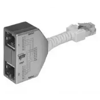 BTR NETCOM 130548-01-E kabelių daliklio adapteris (2 vnt. rinkinys)