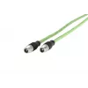 Pramoninis tinklo laidas METZ CONNECT 142M2X11020, Cat.6A, M12 X-koduotas, 2 m