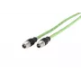 Pramoninis tinklo laidas METZ CONNECT 142M2X11020, Cat.6A, M12 X-koduotas, 2 m