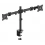 Laikiklis dviems monitoriams PureMounts PM-OFFICE-02, 27 colių, juodas