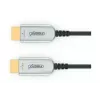 FiberX HDMI laidas FX-I350-015 15m Type A Kištukas 2.0 18Gbit/s Juodas Sidabrinis