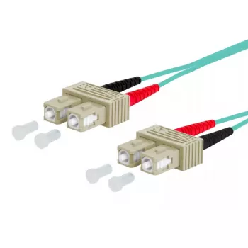 Skaidulinis optinis kabelis METZ CONNECT 151J1EOEO15E SC I-V(ZN) H 1,5 m Aqua