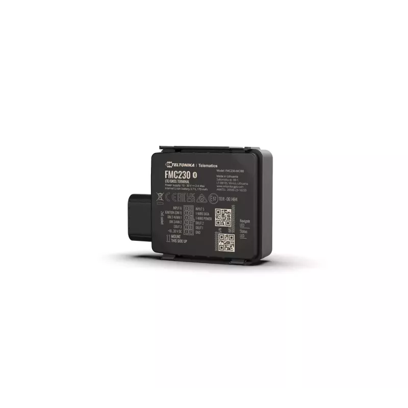 GPS sekiklis Teltonika FMC230 vandeniui atsparus LTE CAT 1 juodas