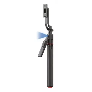 Tripod 4smarts 541772 išmaniesiems telefonams ir skaitmeniniams fotoaparatams, 3 kojelės, maks. aukštis 176 cm, svoris 560 g, juodas