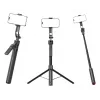 Tripod 4smarts 541772 išmaniesiems telefonams ir skaitmeniniams fotoaparatams, 3 kojelės, maks. aukštis 176 cm, svoris 560 g, juodas
