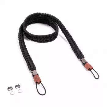 Fotografavimo dirželis HP C-Rope Traveler nailoninis juodas, skaitmeniniams fotoaparatams, maks. ilgis 125 cm