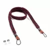 C-ROPE Traveler Paracord fotoaparato diržas, 125 cm, Red Dots
