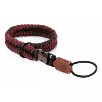 Fotokameros dirželis MOBOTIX C-Rope The Claw, nailoninis, juodas/raudonas, max ilgis 30 cm