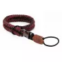 Fotokameros dirželis MOBOTIX C-Rope The Claw, nailoninis, juodas/raudonas, max ilgis 30 cm