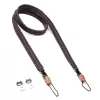 C-ROPE Traveler parakordo fotoaparato diržas, 125 cm, Dark Coffee