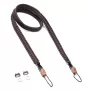 Juosta fotoaparatui REV C-Rope Traveler — nailoninė, ruda, reguliuojama iki 125 cm