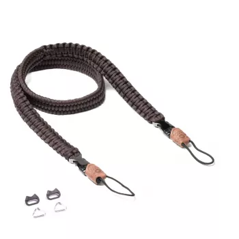 Dirželis fotoaparatui CANYON C-Rope Traveler, nailoninis, rudas, maks. ilgis 100 cm