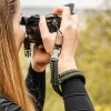 Fotokameros dirželis MOBOTIX C-Rope Claw skaitmeninėms kameroms, nailoninis, tamsiai mėlynas, maks. ilgis 30 cm