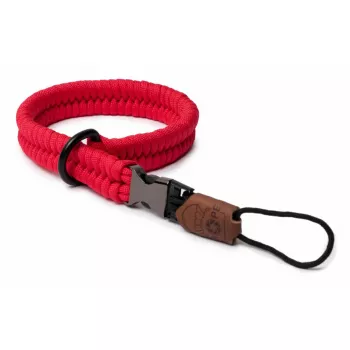 Dirželis fotoaparatui MOBOTIX C-Rope Claw — nailoninis raudonas, maks. ilgis 30 cm, gylis 430 mm