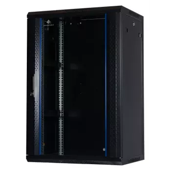 Sieninis stovas Rockstable RS19-6418 18U 19 colių su grūdintu stiklu