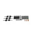 Rockstable 18U 19 colių sieninis stovas juodas RS19-6418S
