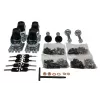 Rockstable 22U 19 colių serverio spinta su grūdintu stiklu RS19-6622