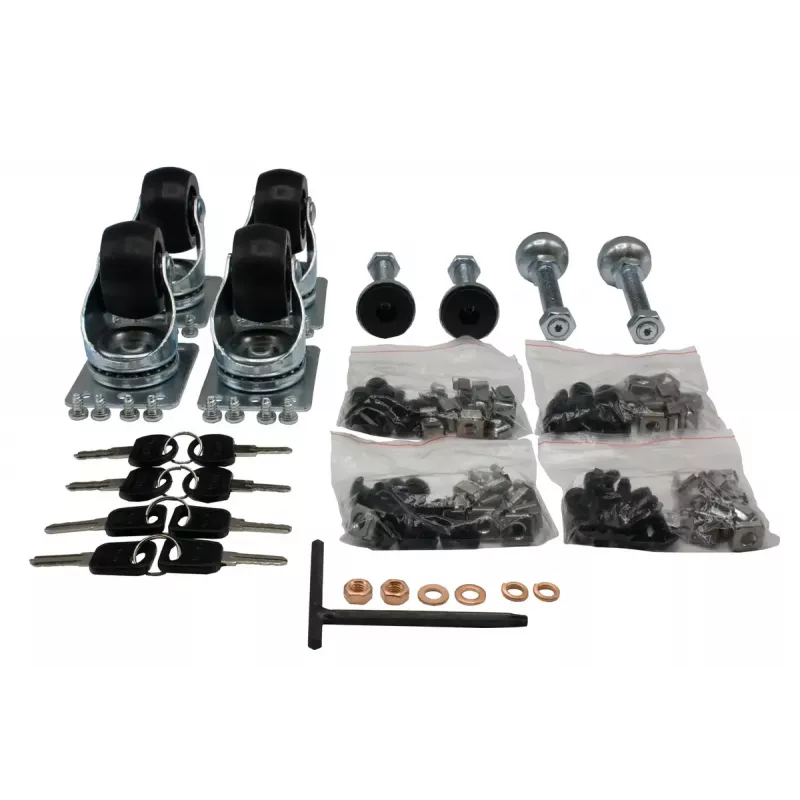 Rockstable 22U 19 colių serverio spinta su grūdintu stiklu RS19-6622