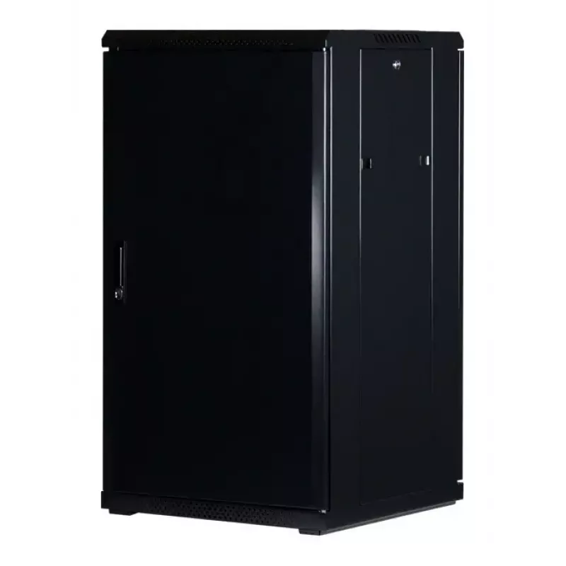 Rockstable 22U 19 colių serverio spinta su grūdintu stiklu RS19-6622
