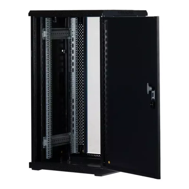 Rockstable 22U 19 colių serverio spinta su grūdintu stiklu RS19-6622