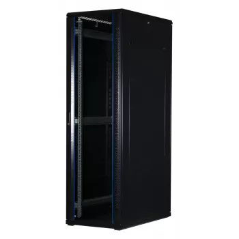 42U Server Cabinet Rockstable RS19-6042 su grūdinto stiklo durimis