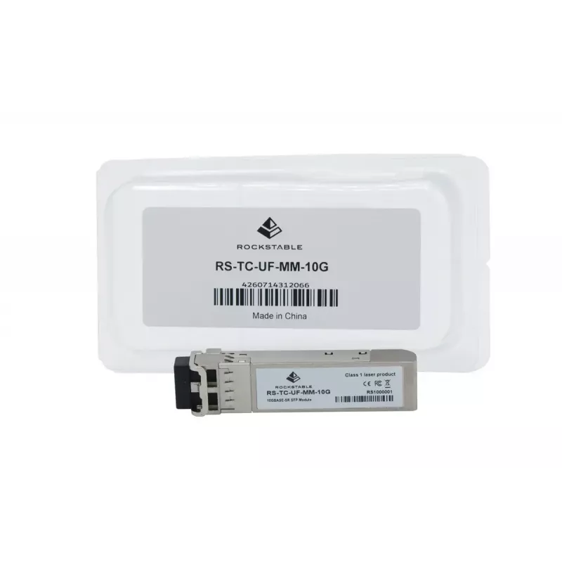 SFP+ šviesolaidinis siųstuvas-imtuvas Rockstable 10GBASE-SR 10 Gbit/s 850 nm daugiamodiam kabeliui