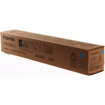 Kasetė su toneriu Toshiba T-FC616EC Cian, modelis 6AK00000369, skirta Toshiba kopijavimo aparatams ir spausdintuvams