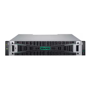 HP Enterprise MSA 2070 32Gb Fibre Channel SFF saugojimo masyvas – 2U stovas, 24 x 2,5 colio diskų lizdai, HDD/SSD palaikymas