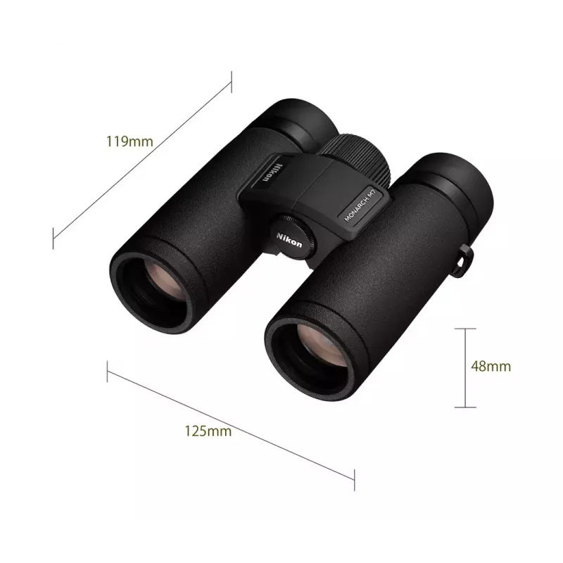 Žiūronai Nikon Monarch M7 10x30 Juodi