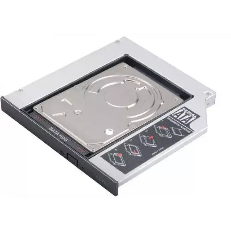 Akasa N.Stor S12 Slim adapteris iš 5,25 į 2,5 colio skyrių, AK-OA2SSA-BKV2