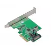 Vidinė PCIe adapterio kortelė Akasa AK-PCCU3-06