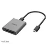Kortelių skaitytuvas Akasa AK-CR-11BK CFexpress 2.0, USB 3.2 Gen 2
