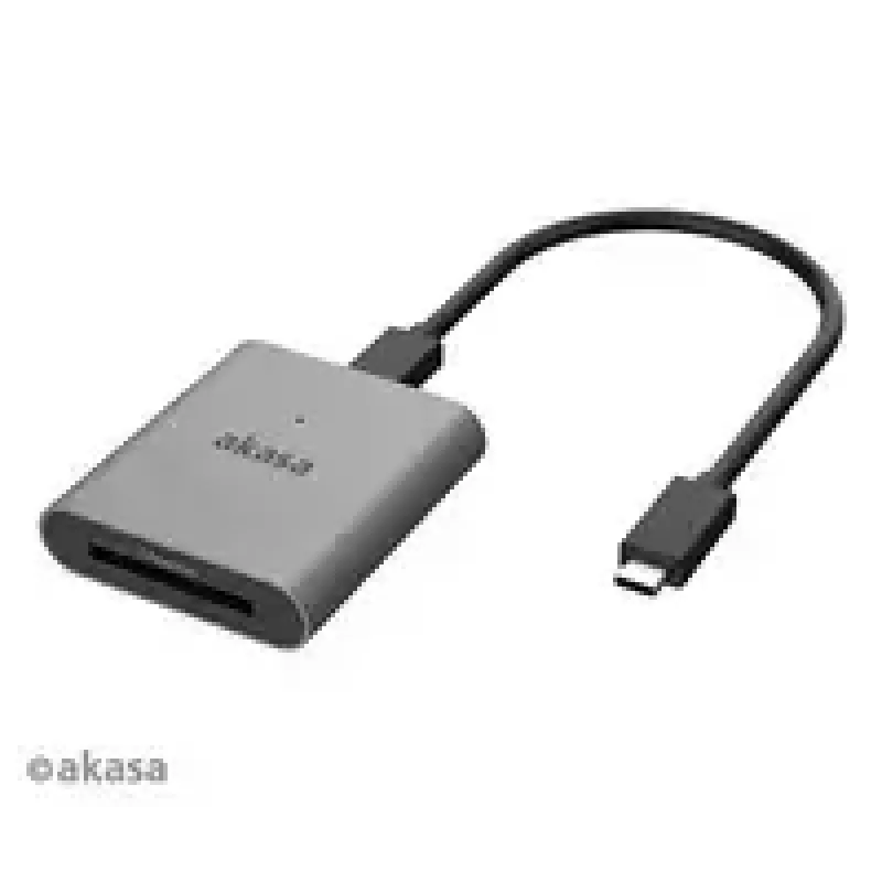 Kortelių skaitytuvas Akasa AK-CR-11BK CFexpress 2.0, USB 3.2 Gen 2